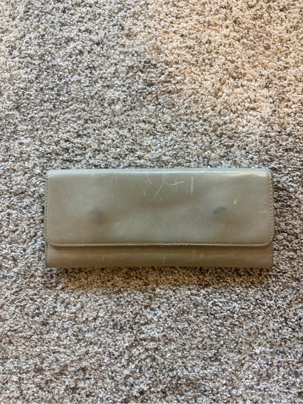 HOBO Leather Fold-Over Wallet